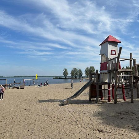 Badhoophuizen 6-Per Bungalow Veluwemeer Trampoline Hulshorst Exteriör bild