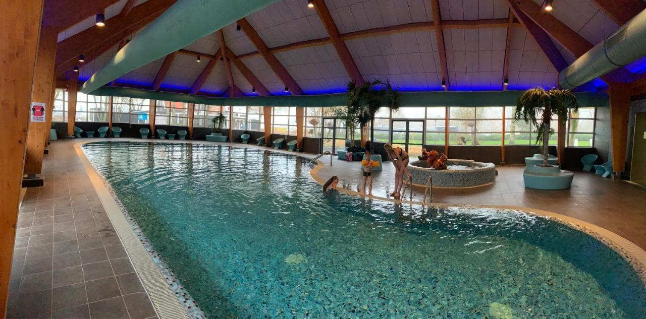 Badhoophuizen 6-Per Bungalow Veluwemeer Trampoline Hulshorst Exteriör bild