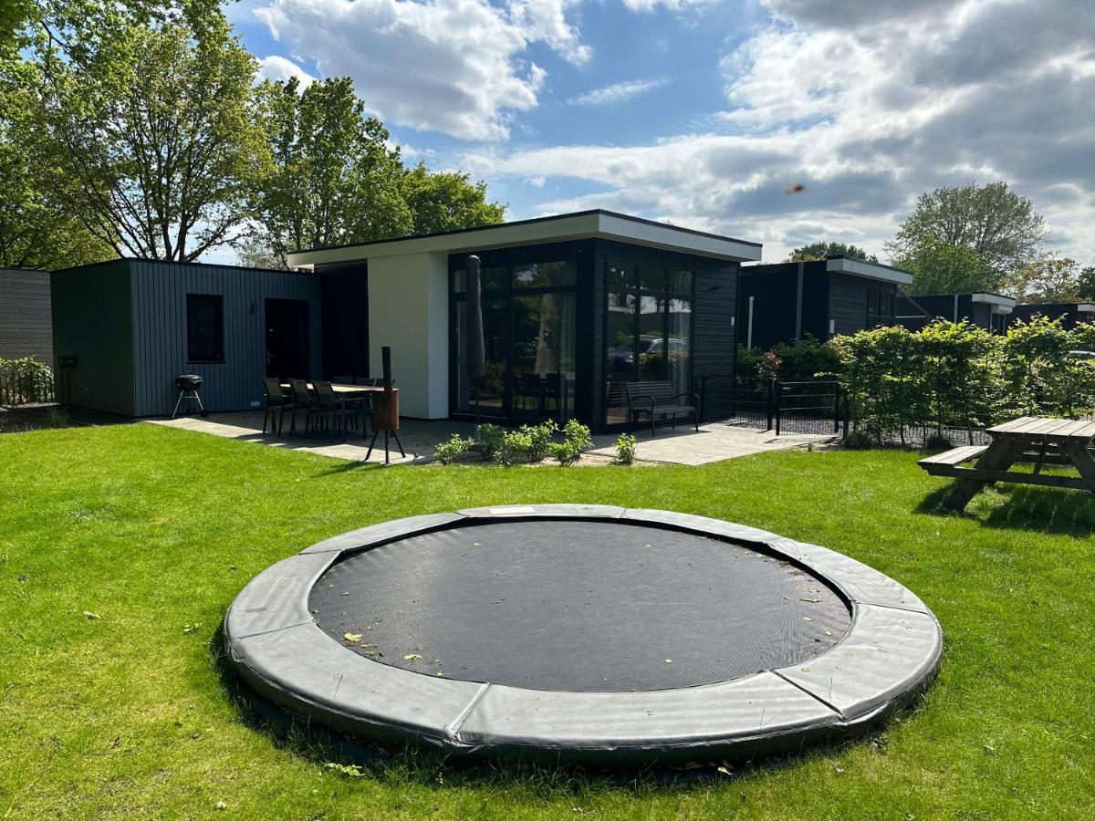 Badhoophuizen 6-Per Bungalow Veluwemeer Trampoline Hulshorst Exteriör bild