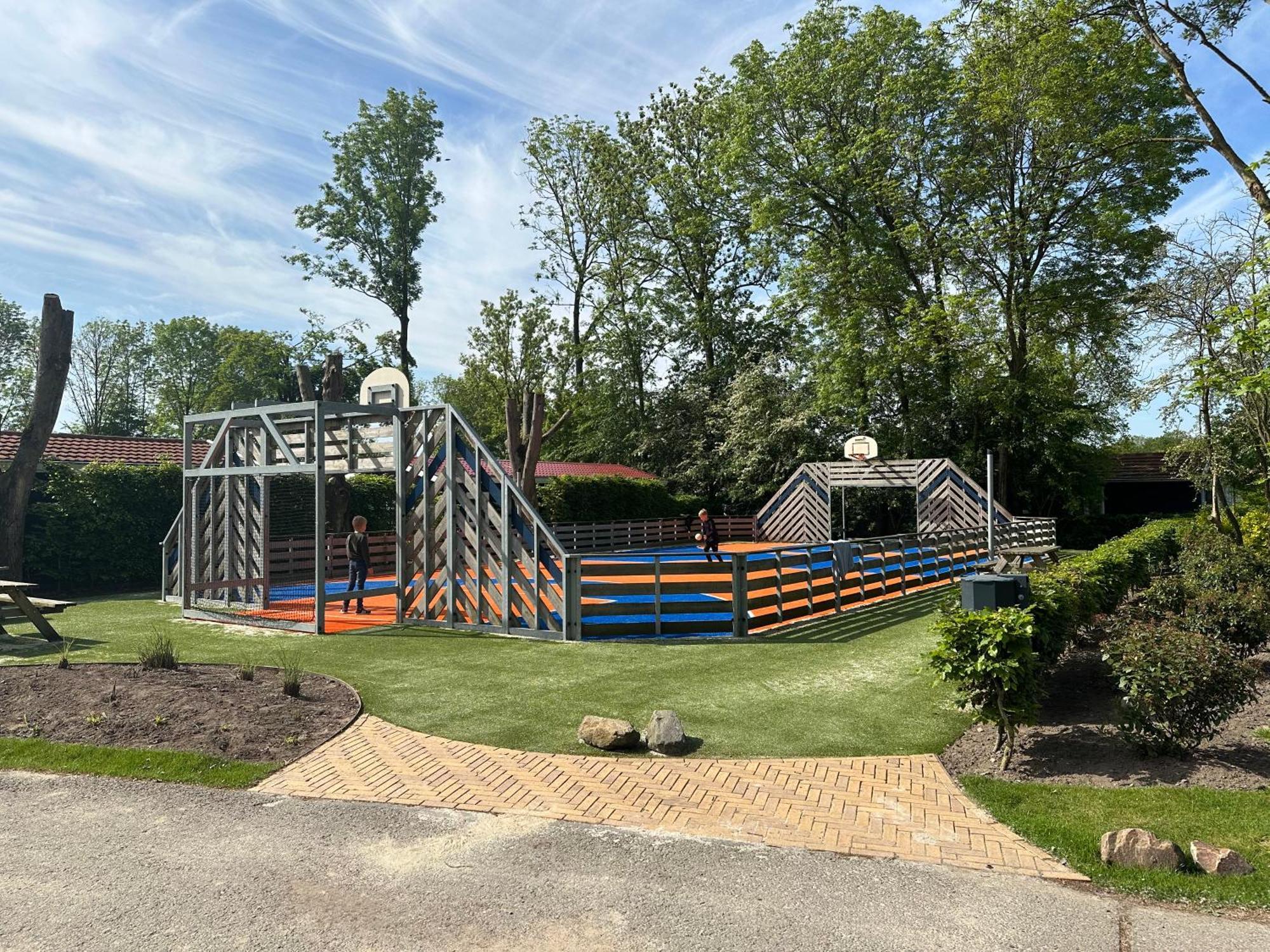 Badhoophuizen 6-Per Bungalow Veluwemeer Trampoline Hulshorst Exteriör bild